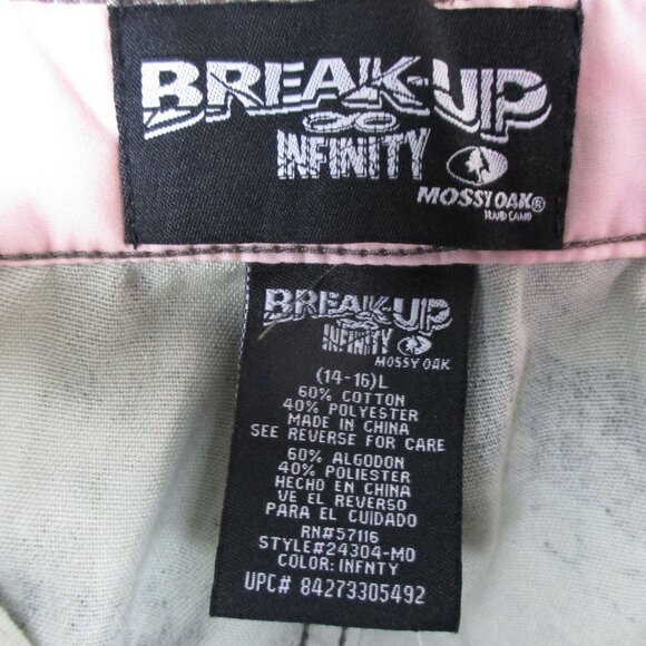 Mossy Oak Women’s Hunting Forest Camo Cargo Pants Size L 14/16 NWT - Picture 7 of 7